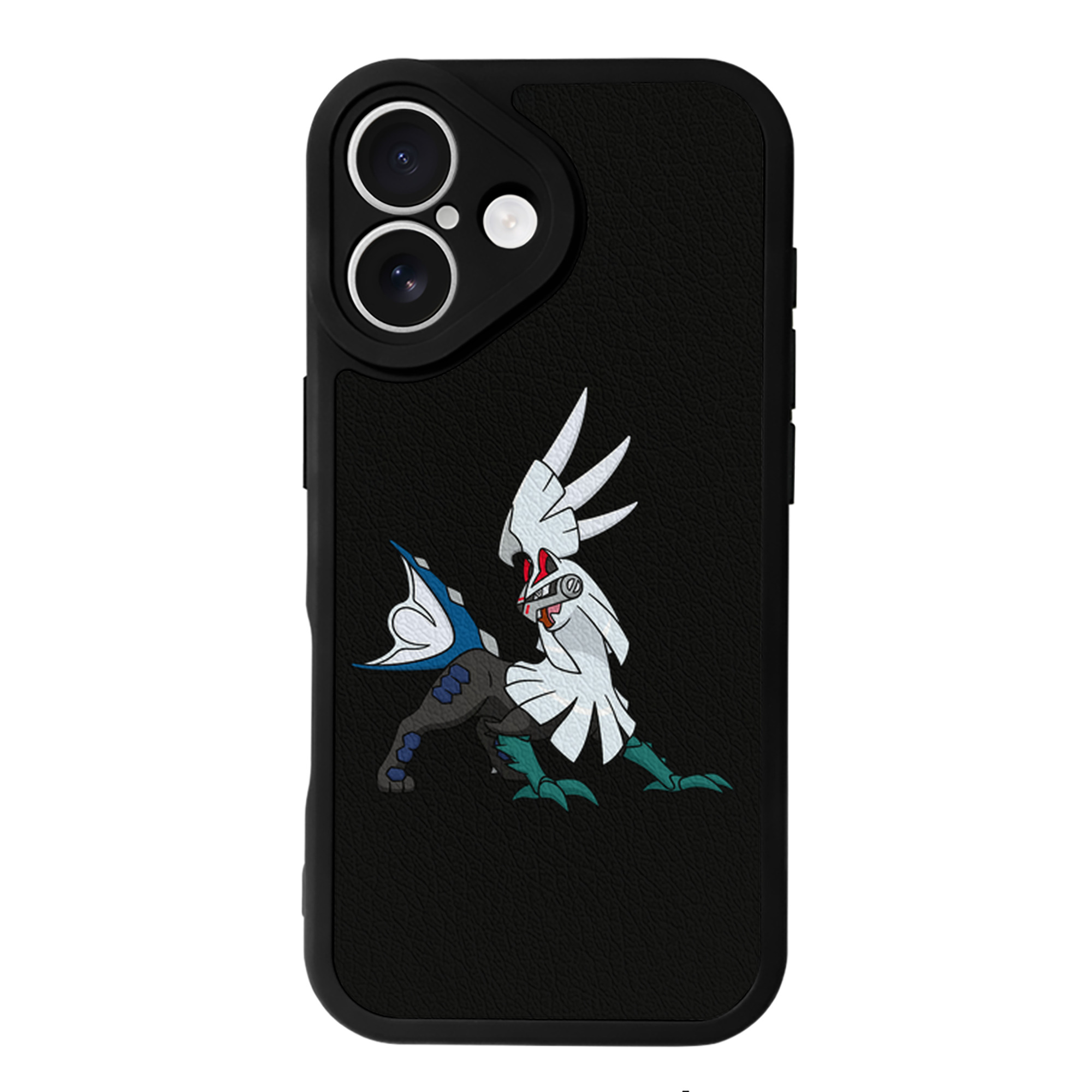 （画像用） ポケットモンスター Pokémon 【iPhone 16シリーズ対応】シリコンスマホケース（レザー調） 材質：シリコン